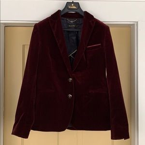 NWOT Massimo Dutti velvet jacket, 10